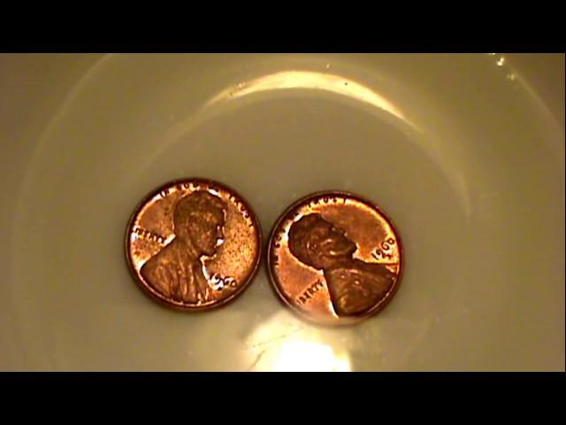 3 Top methods of cleaning pennies