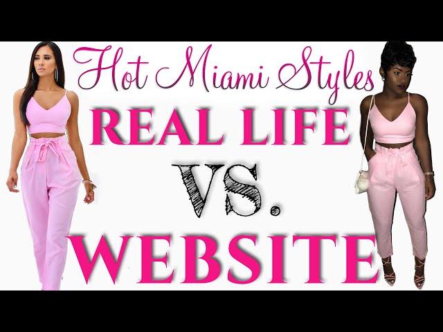 Hot Miami Styles Try On Haul 2018 | Real Life vs. Website | iDESIGN8