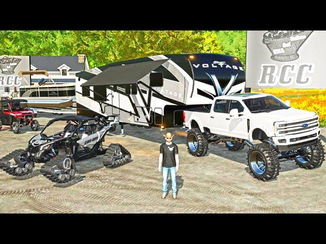 RCC CAMPERS! MONSTER CAMPER & TRUCK BUILD FOR CUSTOMER! (RCC) | FS22