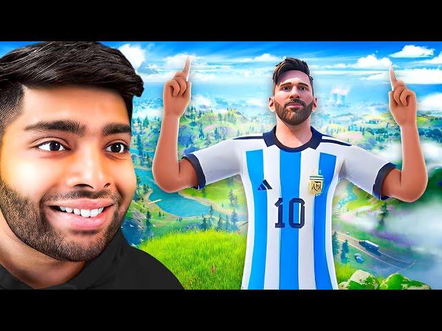 Messi… but its Fortnite