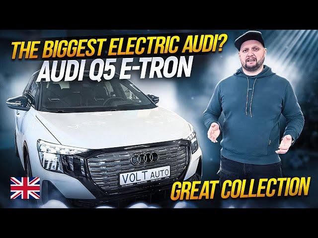 Review of electric car from China Audi Q5 e-tron. MeGoElectric is going to Geneva Motor Show 2024