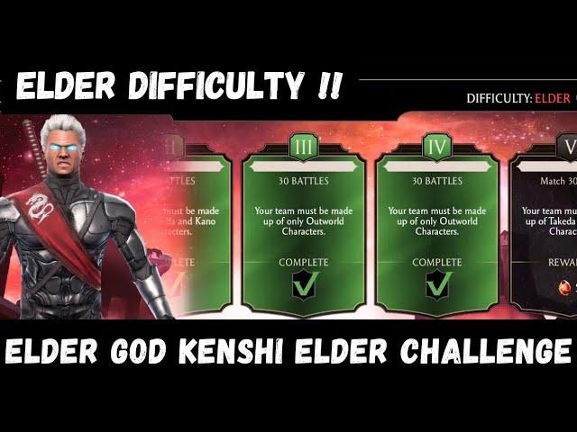 I Finished Elder God Kenshi Elder Challenge + All Rewards. Mk Mobile.