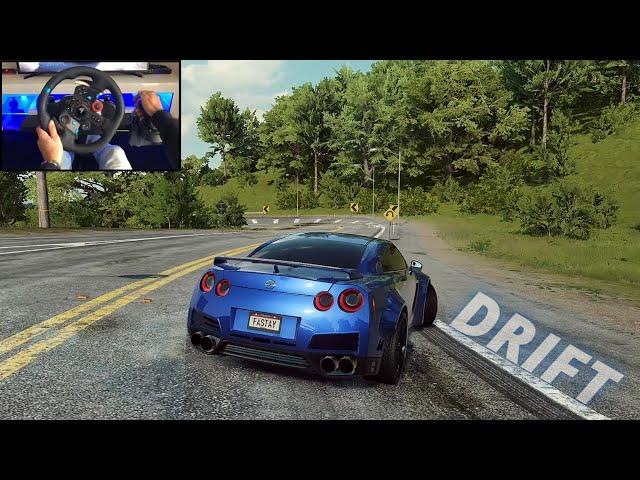 NFS HEAT NISSAN GTR - DRIFT - Logitech g29 gameplay