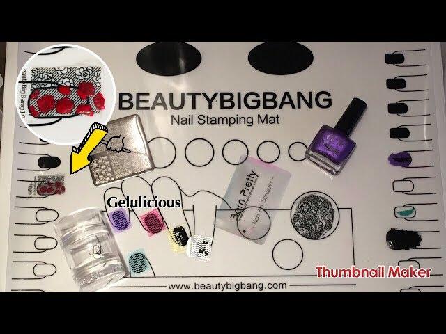 BeautyBigbang | XL Silicone Nail Art Mat | Review & Demonstration