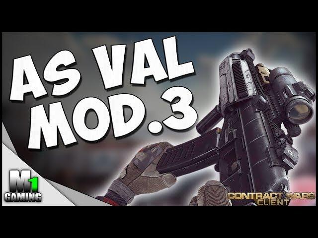 Contract Wars - AS VAL MOD.3 Custom