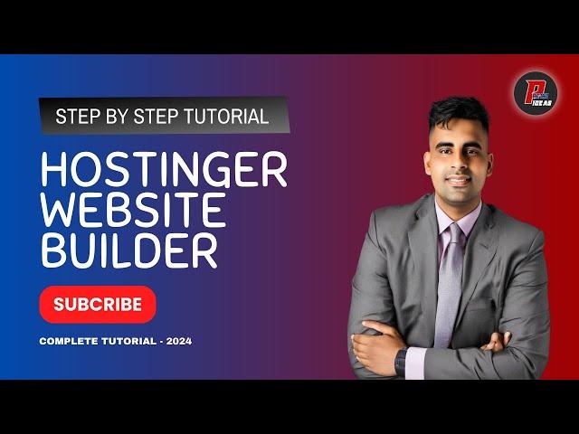 Hostinger Website Builder Tutorial | Hostinger Website Builder Guide