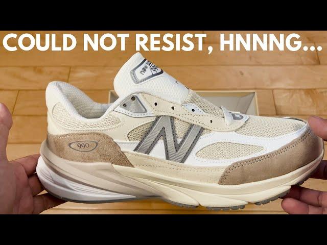 UNBOXING New Balance 990v6 Made in USA Mindful Grey Bone Beige - Best Teddy Santis MiUSA V6 Yet!