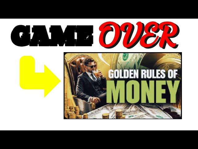 Golden Rules of Money: Tips and Lessons