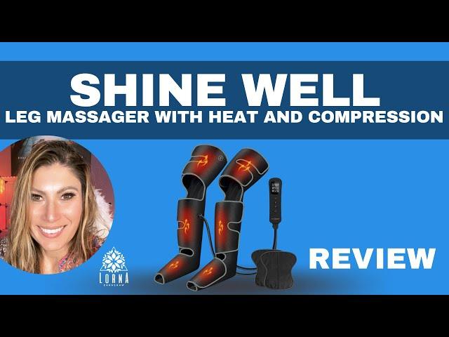 SHINE WELL Leg Massager with Heat and Compression, Leg Compression Massager for Circulation REVIEW