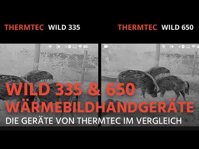 ThermTec Wild 335 und 650 Wärmebildhandgeräte, der große Vergleich, was passt für Euch besser?