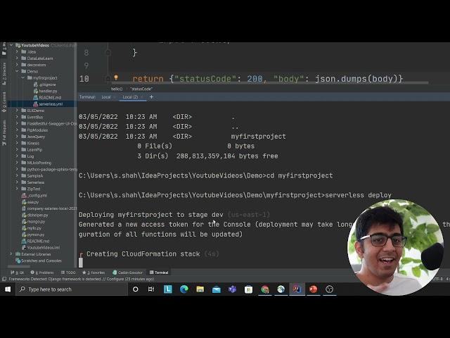 Serverless Framework | Deploy Python lambdas in minutes