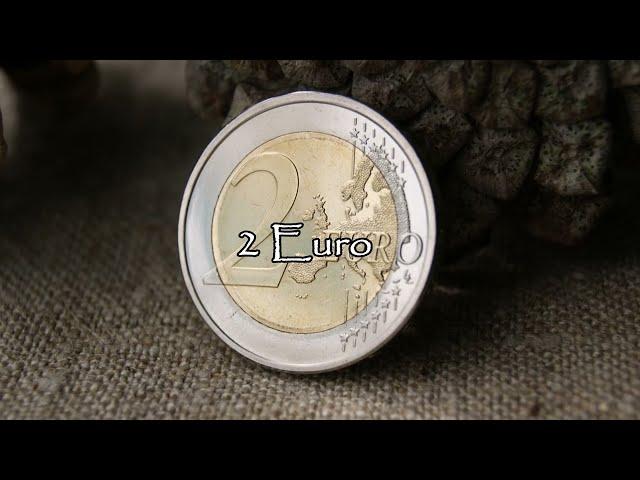 Super RARE Finnish 2 Euro coin 2021 800 000 #numismatics #coins #abarons