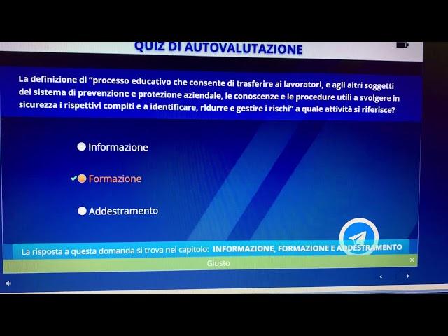 Alternanza Scuola Lavoro /Quiz di autovalutazione/ modulo (4)