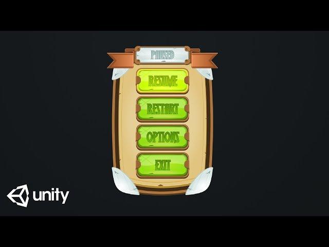 Pause Menu Unity Tutorial - Unity UI Tutorial - Creating A Pause Menu In Unity