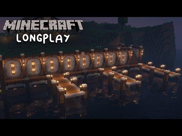 Minecraft Survival [1.19]: Relaxing Longplay #13 - Town Harbor (No Commentary)