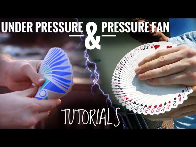 Under Pressure & Pressure Fan // CARDISTRY TUTORIALS