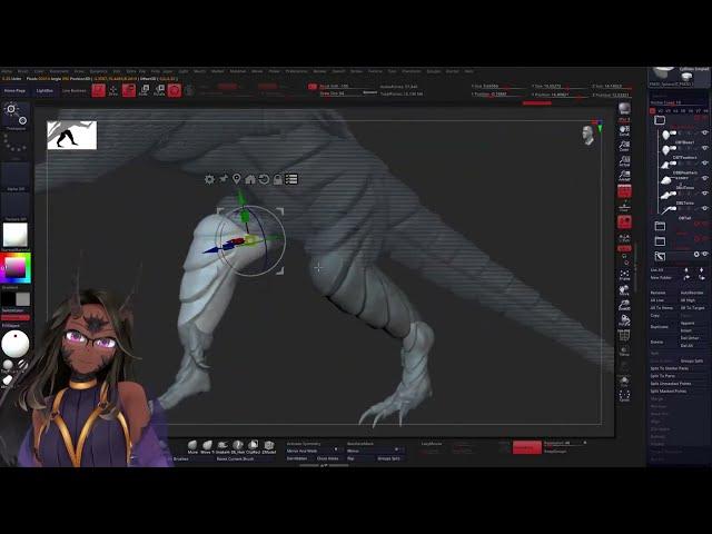 [LIVE] Zbrush Sculpting: Chimera Falin