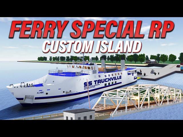 (CUSTOM ISLAND) FERRY SPECIAL ROLEPLAY IN GREENVILLE!!! || ROBLOX - Greenville