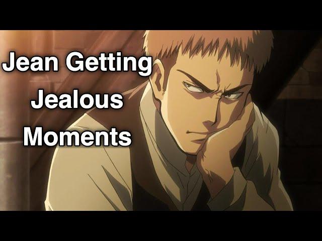 Jean getting jealous Moments | Attack on Titan