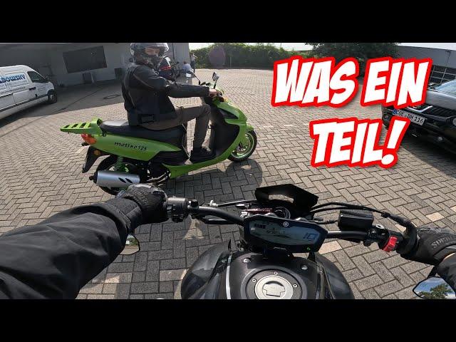 Ich fahre MotoTarzans NEUEN 125er Roller! | Hartriders