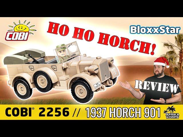 HO-HO-HORCH!  COBI® 2256 1937er HORCH 901 KFZ 15  DAK ▶️ REVIEW, UNBOXING, BUILD & FACTS ️ 4K