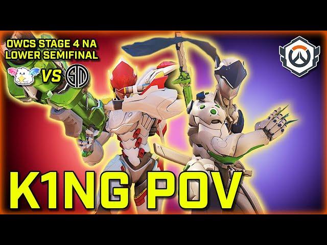 [K1ng POV] Fluffy Dreamland vs TSM | Lower Semifinal | Stage 4 Main Event | OWCS NA