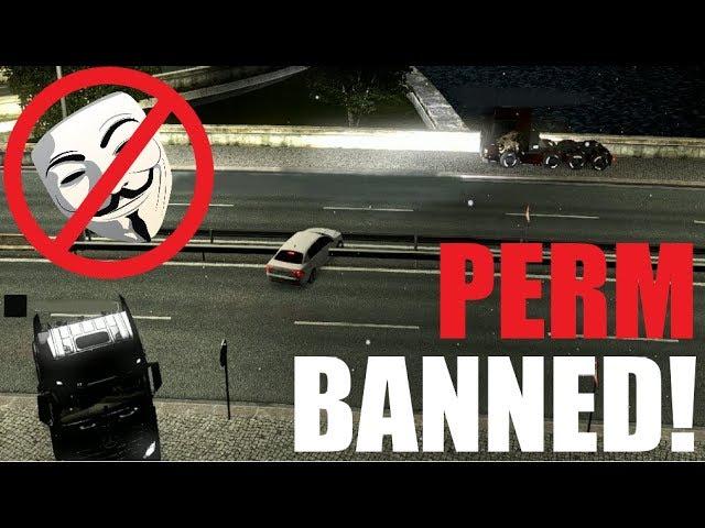 ETS2MP Admin Gameplay & Ban Compilation E05 - Cheater Busted!