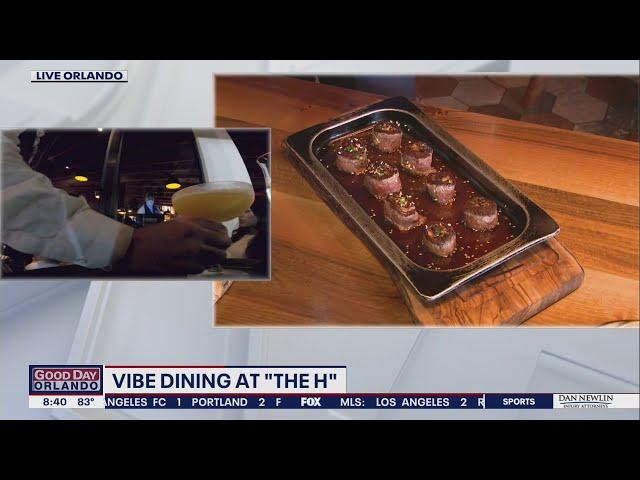 Vibe dining at 'The H'