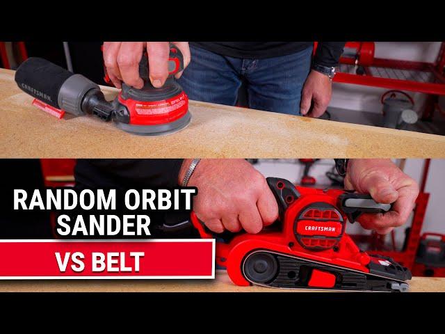 Belt vs Random Orbit Sander - Ace Hardware