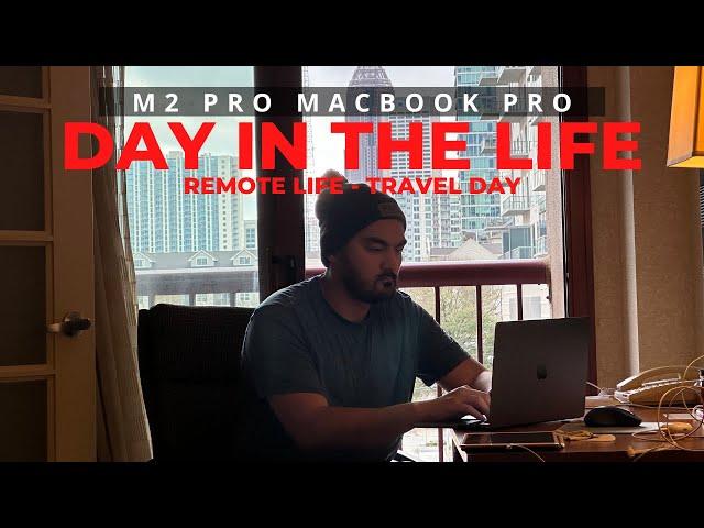 M2 Pro Macbook Pro Review - One Week Review - Day in the Life - Remote Life Worker Travel Day