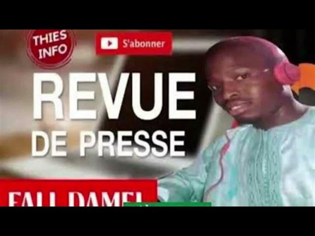 Revue de Presse Wolof Thiesinfo Du 26 05 2024