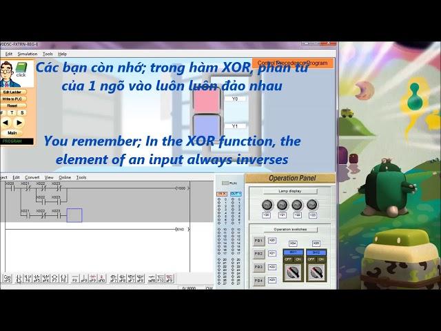 PLC Programming XOR and XNOR