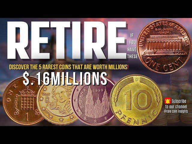 The 5 Rarest Coins That Could Make You a Millionaire | 5 Rare Coins Worth Millions of Dollars #coin