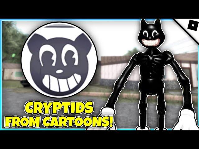 How to get "CRYPTIDS FROM CARTOONS" BADGE in CREEPYPASTA Life RP (CARTOON MORPHS) - ROBLOX