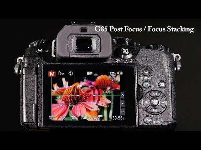 Panasonic LUMIX DMC-G85 Post Focus Stacking