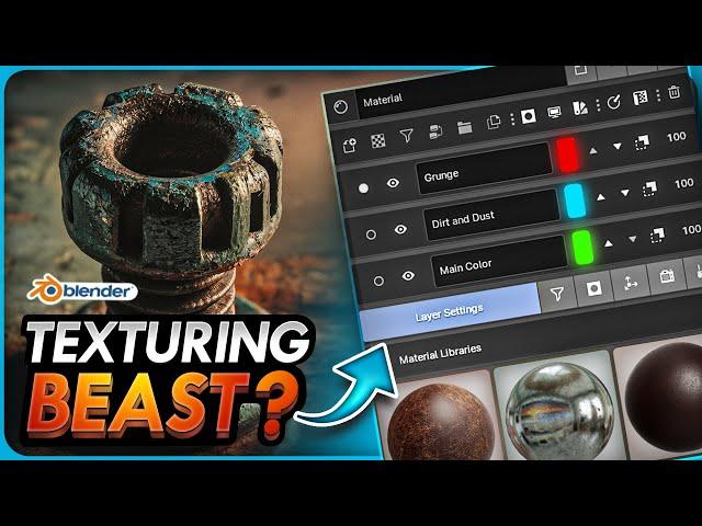 How to Turn Blender into a Texturing BEAST for FREE!!! (Substance Alternative)