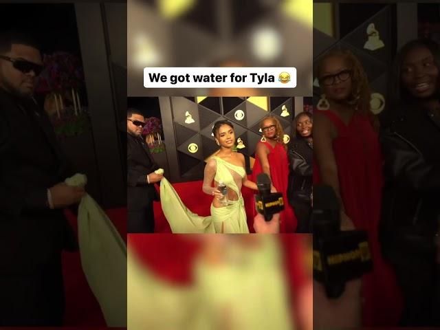 We Gave Tyla Water on The Red Carpet 