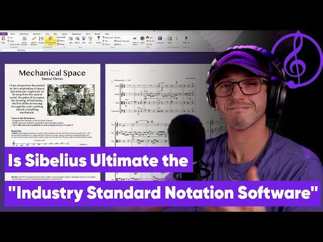 Is Sibelius Ultimate the "Industry Standard Notation Software"