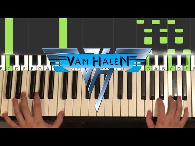 Van Halen - Jump (Piano Tutorial Lesson)