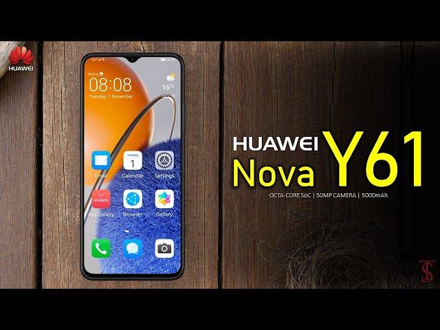 Huawei Nova Y61 Official Look, Camera, Design, Specifications, Price, Features