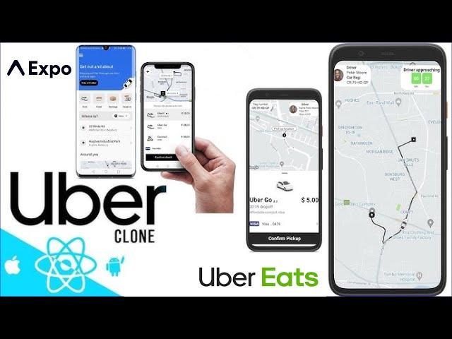 Clone and Setup an Uber Clone App in React Native | Step-by-Step Tutorial with GitHub SOURCE Code