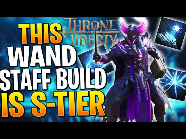 The Most Powerful STAFF WAND BUILD! Throne and Liberty Staff Wand Build PVE