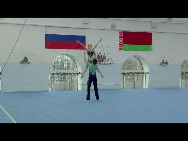 СМП 3р-д, Золотухина Вера - Черных Андрей, Темповое упражнение