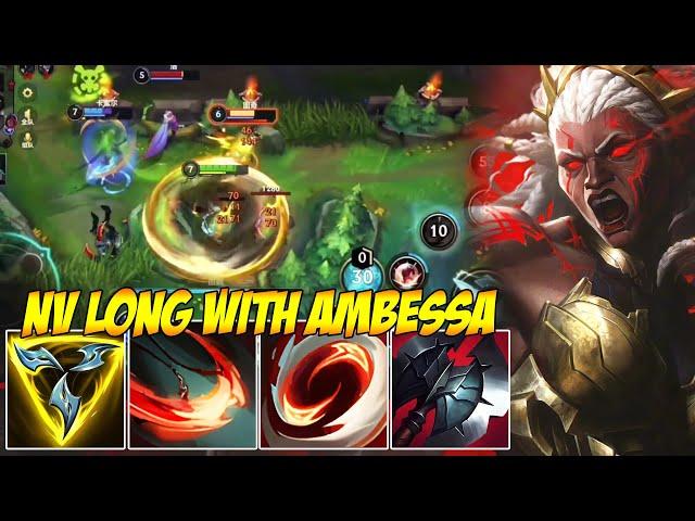 THE BEST JUNGLER IN THE WORLD PLAYS AMBESSA (SO BROKEN)