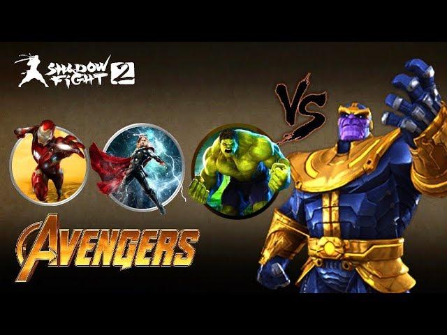 Shadow Fight 2 Thanos Vs Marvel Avengers