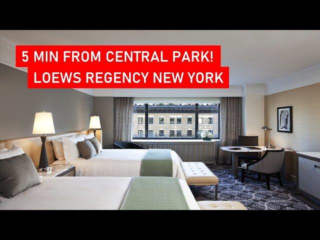 LOEWS Regency Hotel New York | Walking Distance to Central Park | Room + Breakfast Tour