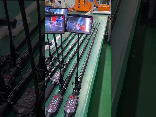 Vicam Long Flexible gooseneck telescopic pole camera 5inch or 7inch screen #vicam #telescopic