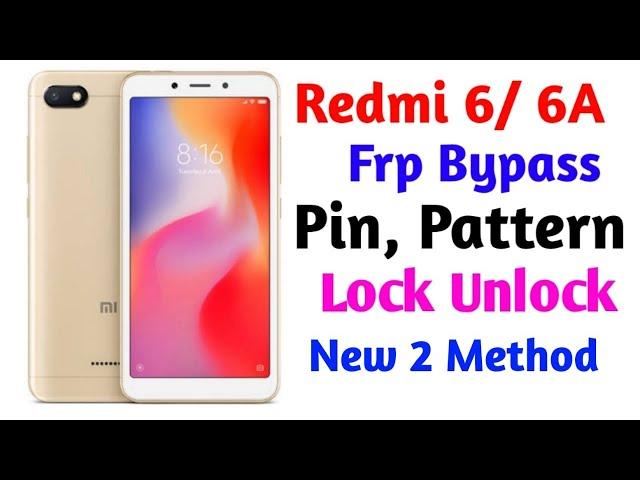 Redmi 6/6A frp bypass | Redmi 6a Google Account Bypass without Pc | how to google account bypass 6A