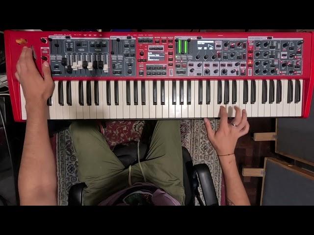 Rosanna - TOTO (Keyboard Solo Cover) Nord Stage 4