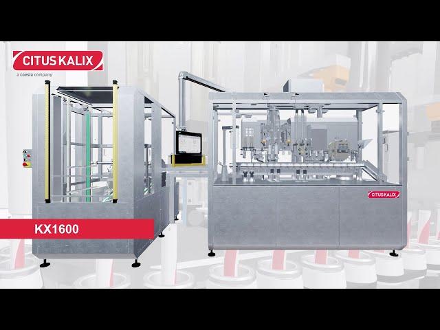 KX1600 - THE FILLING MACHINE WITH HIGHEST EFFICIENCY